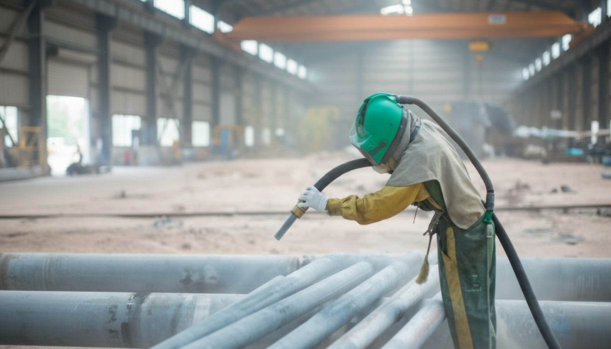 Kumlama Makinesi Giriş Ölçüleri